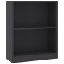 Estantería madera de ingeniería gris 60x24x76 cm de , Librerías y estanterías - Ref: Foro24-800857, Precio: 45,87 €, Descuent...