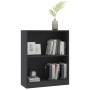 Estantería madera de ingeniería gris 60x24x76 cm de , Librerías y estanterías - Ref: Foro24-800857, Precio: 45,87 €, Descuent...