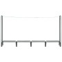 Leñero de acero gris antracita 240x35x120 cm de , Bolsas y soportes de leña - Ref: Foro24-286291, Precio: 75,17 €, Descuento: %