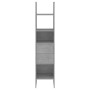 Estantería de madera contrachapada gris hormigón 40x35x180 cm de vidaXL, Librerías y estanterías - Ref: Foro24-803420, Precio...