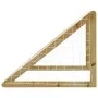 Portería de fútbol con red madera pino impregnada 160x80x100 cm de vidaXL, Porterías de fútbol - Ref: Foro24-3059949, Precio:...