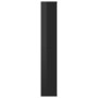 Divisor/estantería aglomerado negro brillante 100x24x140 cm de , Divisores de ambientes - Ref: Foro24-800448, Precio: 86,84 €...