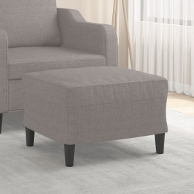 Reposapiés de tela gris taupe 60x50x41 cm de , Otomanas - Ref: Foro24-349286, Precio: 52,09 €, Descuento: %