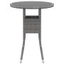 Juego de comedor de jardín 3 piezas ratán sintético gris de vidaXL, Conjuntos de jardín - Ref: Foro24-3058465, Precio: 193,43...
