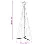 Árbol de Navidad cónico 200 LED blanco frío 70x180 cm de , Arboles de navidad - Ref: Foro24-343502, Precio: 108,32 €, Descuen...