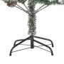 Árbol de Navidad con nieve, luces LED y piñas PVC y PE 195 cm de , Arboles de navidad - Ref: Foro24-3094561, Precio: 256,18 €...