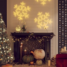 Figura de Navidad de copo de nieve con LED 3 piezas 59x59 cm de , Luces de Navidad - Ref: Foro24-3154292, Precio: 106,37 €, D...