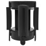 Barrera de cinta retráctil negro 200 cm de , Barreras de seguridad - Ref: Foro24-51162, Precio: 15,75 €, Descuento: %