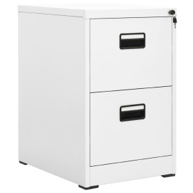 Armario archivador de acero blanco 46x62x72,5 cm de , Armarios archivadores - Ref: Foro24-336270, Precio: 139,76 €, Descuento: %