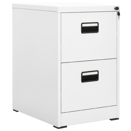 Armario archivador de acero blanco 46x62x72,5 cm de , Armarios archivadores - Ref: Foro24-336270, Precio: 139,76 €, Descuento: %