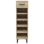 Mueble zapatero madera contrachapada roble Sonoma 30x35x105 cm de , Zapateros y organizadores de calzado - Ref: Foro24-812810...
