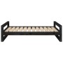 Cama para perros madera maciza de pino negro 105,5x75,5x28 cm de , Camas para perros - Ref: Foro24-821491, Precio: 72,88 €, D...