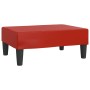 Reposapiés de cuero sintético rojo vino tinto 78x56x32 cm de , Otomanas - Ref: Foro24-337712, Precio: 51,57 €, Descuento: %