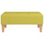 Reposapiés de tela verde 78x56x32 cm de , Otomanas - Ref: Foro24-337752, Precio: 54,45 €, Descuento: %