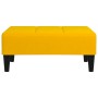 Reposapiés de terciopelo amarillo 78x56x32 cm de , Otomanas - Ref: Foro24-337765, Precio: 58,13 €, Descuento: %