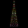 Árbol de Navidad cónico 3000 LED de colores 230x800 cm de , Arboles de navidad - Ref: Foro24-343516, Precio: 154,61 €, Descue...