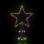 Árbol de Navidad cónico 3000 LED de colores 230x800 cm de , Arboles de navidad - Ref: Foro24-343516, Precio: 154,61 €, Descue...