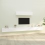 Set de muebles para TV 6 piezas madera contrachapada blanco de , Muebles TV - Ref: Foro24-3114606, Precio: 355,92 €, Descuent...