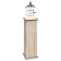 FMD Mesita decorativa con puerta color roble 88,5 cm de , Mesas auxiliares - Ref: Foro24-428724, Precio: 96,40 €, Descuento: %