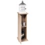 FMD Mesita decorativa con puerta color roble 88,5 cm de , Mesas auxiliares - Ref: Foro24-428724, Precio: 96,40 €, Descuento: %