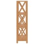 Estantería de 4 niveles madera maciza de roble 80x30x112 cm de , Librerías y estanterías - Ref: Foro24-353811, Precio: 123,88...