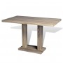 Mesa de salón comedor rectangular de MDF apariencia de roble de , Mesas de cocina y de comedor - Ref: Foro24-241316, Precio: ...