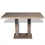 Mesa de salón comedor rectangular de MDF apariencia de roble de , Mesas de cocina y de comedor - Ref: Foro24-241316, Precio: ...