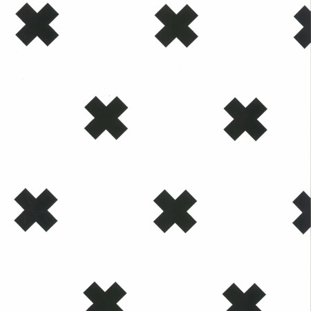 Noordwand Papel de pared Fabulous World Cross blanco y negro de , Papel pintado - Ref: Foro24-422682, Precio: 30,82 €, Descue...