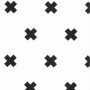 Noordwand Papel de pared Fabulous World Cross blanco y negro de , Papel pintado - Ref: Foro24-422682, Precio: 30,82 €, Descue...