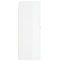Armario de pared madera ingeniería blanco brillo 69,5x34x90 cm de , Aparadores - Ref: Foro24-830358, Precio: 76,68 €, Descuen...