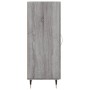 Aparador madera de ingeniería gris Sonoma 34,5x34x90 cm de , Aparadores - Ref: Foro24-828522, Precio: 67,37 €, Descuento: %