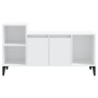 Mueble para TV madera contrachapada blanco 100x35x55 cm de , Muebles TV - Ref: Foro24-821180, Precio: 69,16 €, Descuento: %