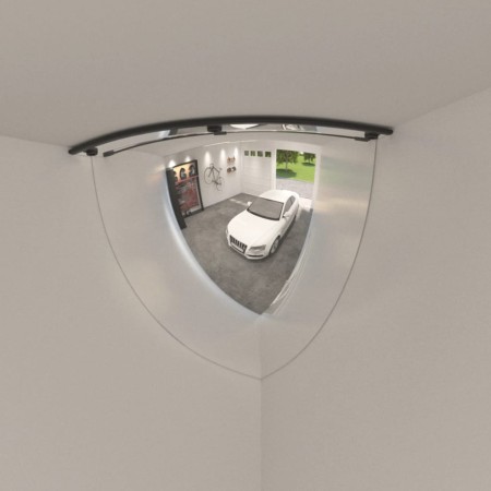 Espejos de tráfico 2 uds cuarto combado acrílico Ø80 cm de , Señales de carretera y tráfico - Ref: Foro24-153082, Precio: 83,...