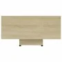 Mesa de centro madera contrachapada color roble 85x55x31 cm de vidaXL, Mesas de centro - Ref: Foro24-803383, Precio: 50,76 €,...