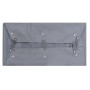 Revestimiento de carrito de jardín tela gris oscuro 81x41x21 cm de , Piezas para carretillas - Ref: Foro24-92584, Precio: 18,...