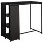 Set comedor de jardín 5 piezas y cojines ratán sintético negro de , Conjuntos de jardín - Ref: Foro24-44177, Precio: 319,82 €...