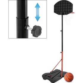 XQ Max Set de canasta de baloncesto portátil altura regulable de , Canastas de baloncesto - Ref: Foro24-441947, Precio: 84,47...