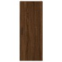 Aparador alto madera contrachapada roble marrón 34,5x34x180 cm de , Aparadores - Ref: Foro24-3199128, Precio: 121,27 €, Descu...