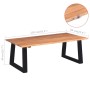 vidaXl Mesa de centro madera maciza de acacia 110x60x40 cm de , Mesas de centro - Ref: Foro24-244996, Precio: 173,83 €, Descu...