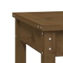 Banco de jardín madera maciza pino marrón miel 203,5x44x45 cm de vidaXL, Bancos de jardín - Ref: Foro24-824021, Precio: 83,49...