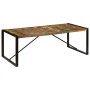 Mesa de comedor de madera maciza reciclada 220x100x75 cm en Mesas de comedor | Comprar online en Foru.es