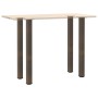 Patas para mesa de centro 4 uds acero acero natural 90-92 cm de , Patas para mesas - Ref: Foro24-4012475, Precio: 99,67 €, De...