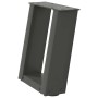Patas de mesa centro forma U 2uds acero antracita 30x(30-31) cm de , Patas para mesas - Ref: Foro24-4012738, Precio: 60,81 €,...