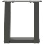 Patas de mesa centro forma U 2uds acero antracita 30x(30-31) cm de , Patas para mesas - Ref: Foro24-4012738, Precio: 60,81 €,...