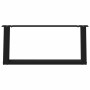 Patas de mesa de centro forma U 2uds acero negro 70x(30-31) cm de , Patas para mesas - Ref: Foro24-4012752, Precio: 69,60 €, ...