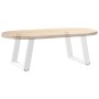 Patas de mesa de centro forma U 2uds acero blanco 50x(42-43) cm de , Patas para mesas - Ref: Foro24-4012765, Precio: 66,34 €,...