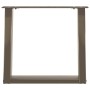 Patas para mesa de centro en forma de U 2 uds antracita acero de , Patas para mesas - Ref: Foro24-4012767, Precio: 71,21 €, D...