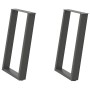 Patas para mesa comedor forma U 2uds antracita 50x(72-73) cm de , Patas para mesas - Ref: Foro24-4012786, Precio: 83,97 €, De...