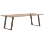 Patas para mesa comedor forma U 2uds acero natural 80x(72-73)cm de , Patas para mesas - Ref: Foro24-4012799, Precio: 93,59 €,...
