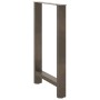 Patas para mesa de centro de acero natural 2 uds 60x(90-91) cm de , Patas para mesas - Ref: Foro24-4013335, Precio: 96,98 €, ...